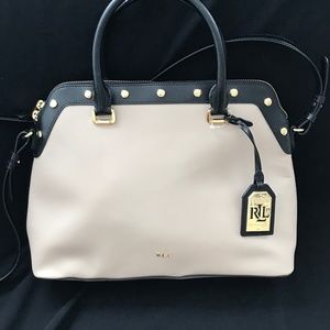 RALPH LAUREN SATCHELHANDBAG -BRAND NEW- with detachable shoulder strap